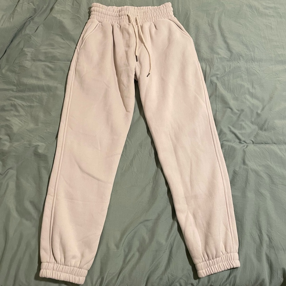 Sweatpants- Cream- NWOT